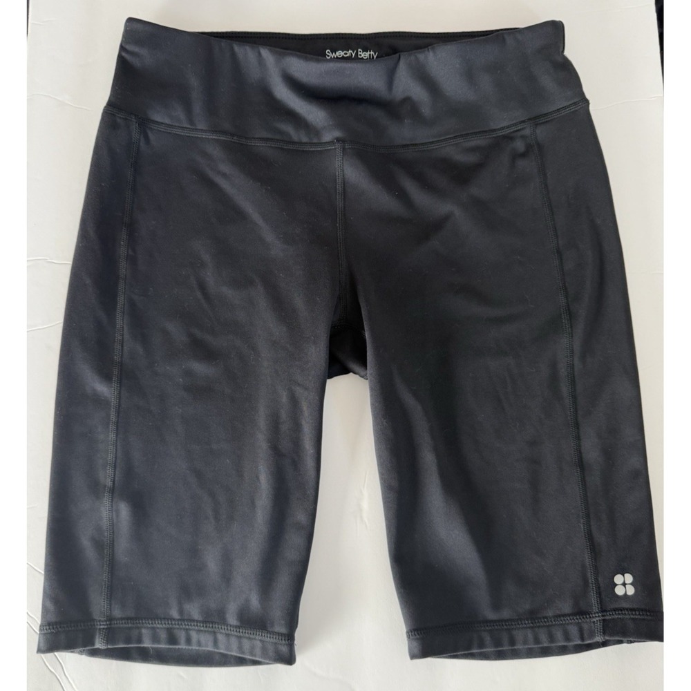Sweaty Betty Women's All Day 10" Biker Shorts Black UK M US 8-10